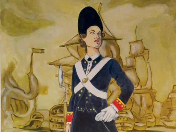 Ana María de Soto, la primera infante de marina
